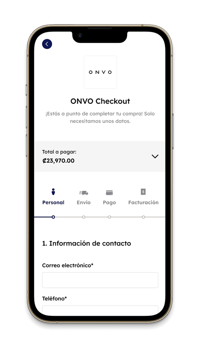 Recibir pagos en línea Recibir pagos en línea